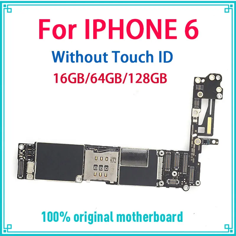 Заводская Разблокировка для iphone 6 материнская плата с/без Touch ID, Бесплатный iCloud для iphone 6 материнская плата с чипами