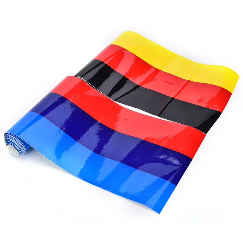 1 м Автомобильная наклейка полоса моделирование три цвета для Toyota corolla rav4 Yaris prius