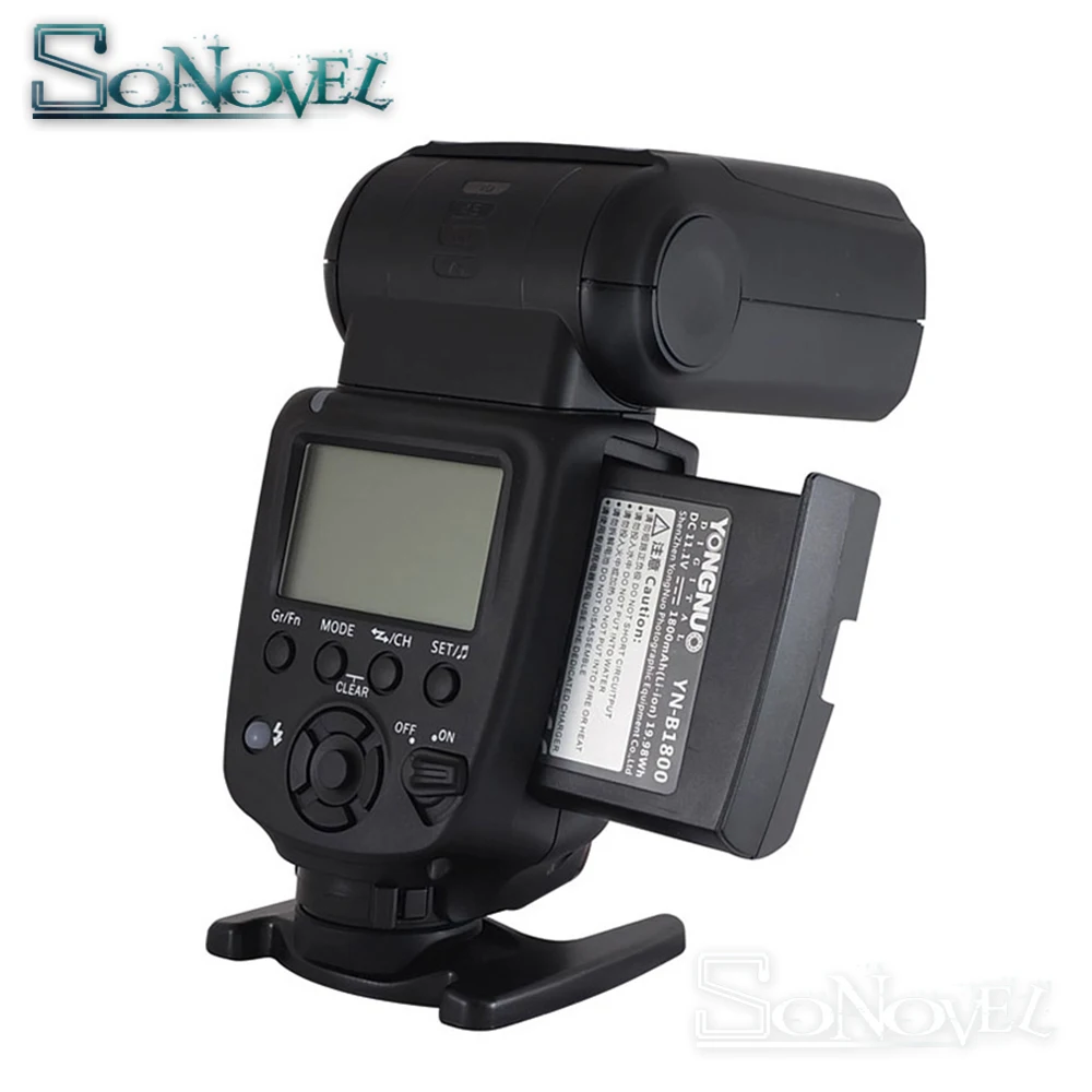 Беспроводная вспышка Yongnuo YN860Li литиевая батарея для Canon EOS 850D 800D 760D 750D 200D 80D 77D 5Ds 5D4