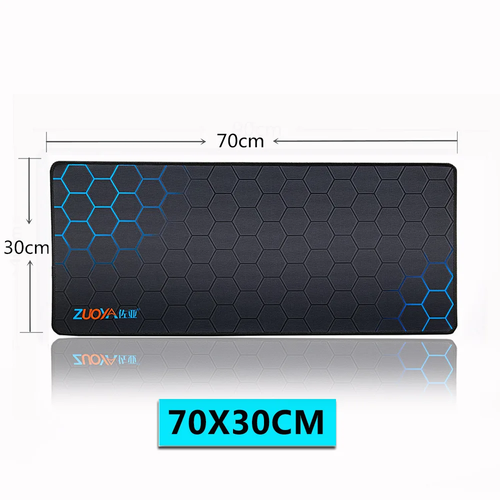 700x300mm-zuoya ZUOYA,, очень большой коврик для мыши, карта старого мира, игровой коврик для мыши, противоскользящий, натуральный каучук, с запирающим краем, игровой коврик для мыши - Цвет: 700x300mm-zuoya