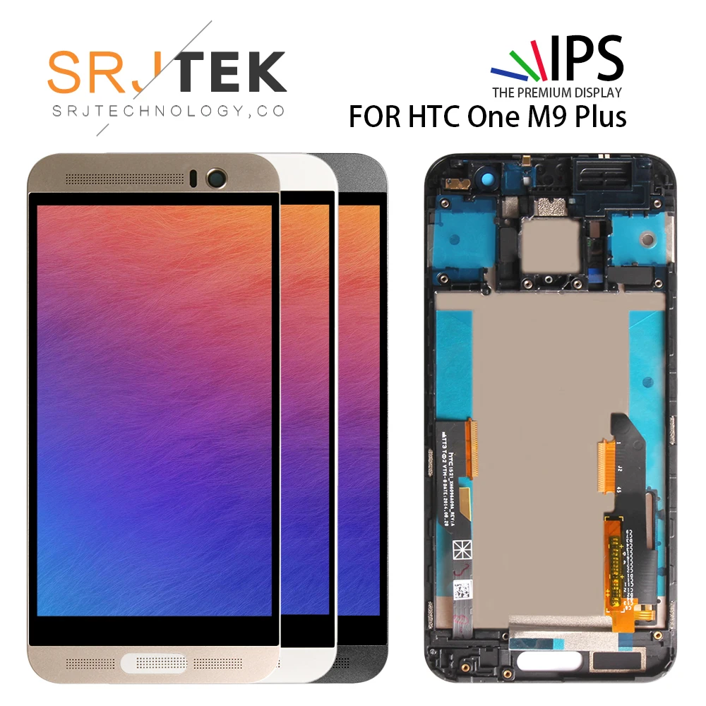 100% протестированный 5 2 &quotдля htc M9 Plus сенсорный ЖК-экран для дисплей дигитайзер