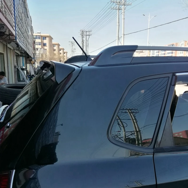 Для Hyundai Tucson спойлер 2005 2012 ABS пластик Неокрашенный задний Багажник крыло