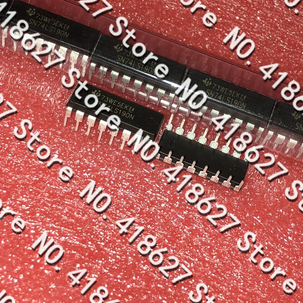 

50PCS/LOT 74LS190 SN74LS190N DIP-16 4 -bit binary up / down counter