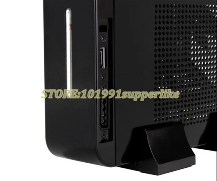 DEBROGLIE 1 комплект мини ITX Корпус Комплект шасси с блоком питания 120 Вт DC плата + 12 В