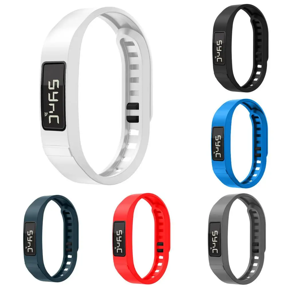 Сменный силиконовый ремешок для смарт браслета Garmin Vivofit 2 регулируемый часов с
