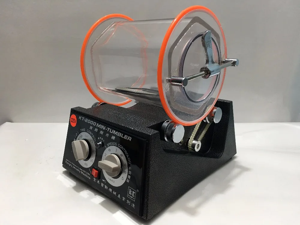 Kt2000 ювелирные изделия стоматологический Алмазный роторный стакан 5 кг tumbing полировщик полировка Чистка полировка гравировка машина роторный двигатель