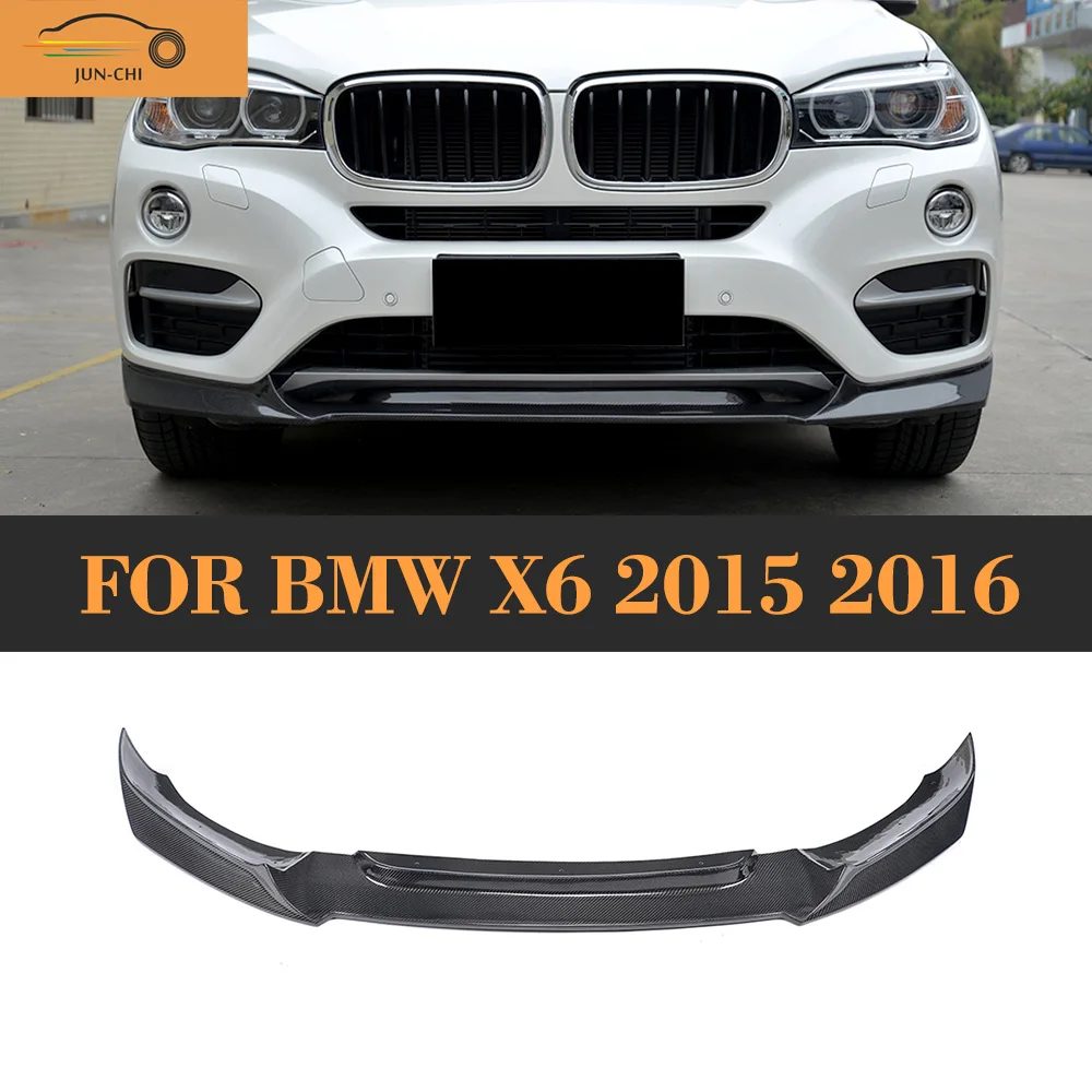 Передний бампер из углеродного волокна спойлер для BMW X6 SUV 4 Door 2015 2016|for suv|lips liplip