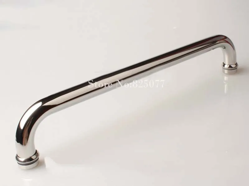 Бесплатная доставка Безрамная душевая дверь матовый/матовый + зеркало/золотая