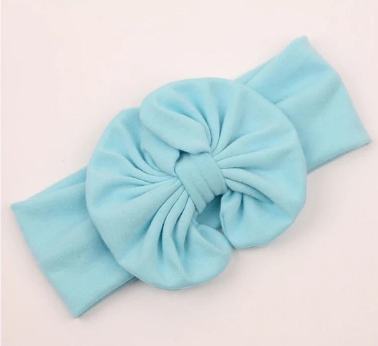 100 шт./лот новая хлопковая Детская повязка на голову эластичные нейлоновые