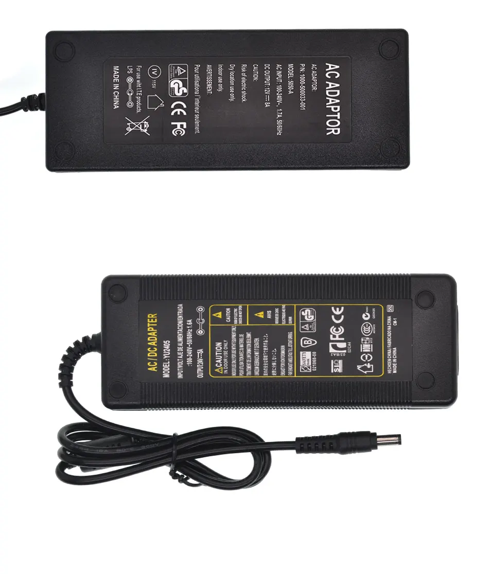 Адаптер питания AC110V 220V к DC 5V 12V 24V трансформатор освещения 1A 2A 3A 5A 6A 8A EU US AU UK зарядное устройство для светодиодной ленты