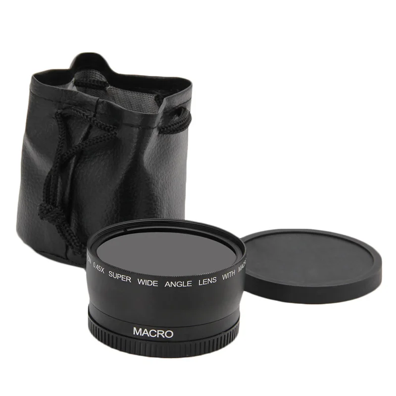 58 мм 0.45x широкоугольный и макрообъектив для Canon EOS 350D/400D/450D/500D/600D Новый |