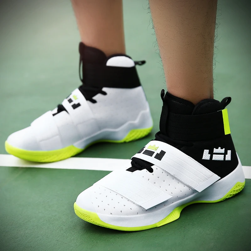 LEIXAG Мужская Баскетбольная обувь амортизирующая воздух мужские спортивные