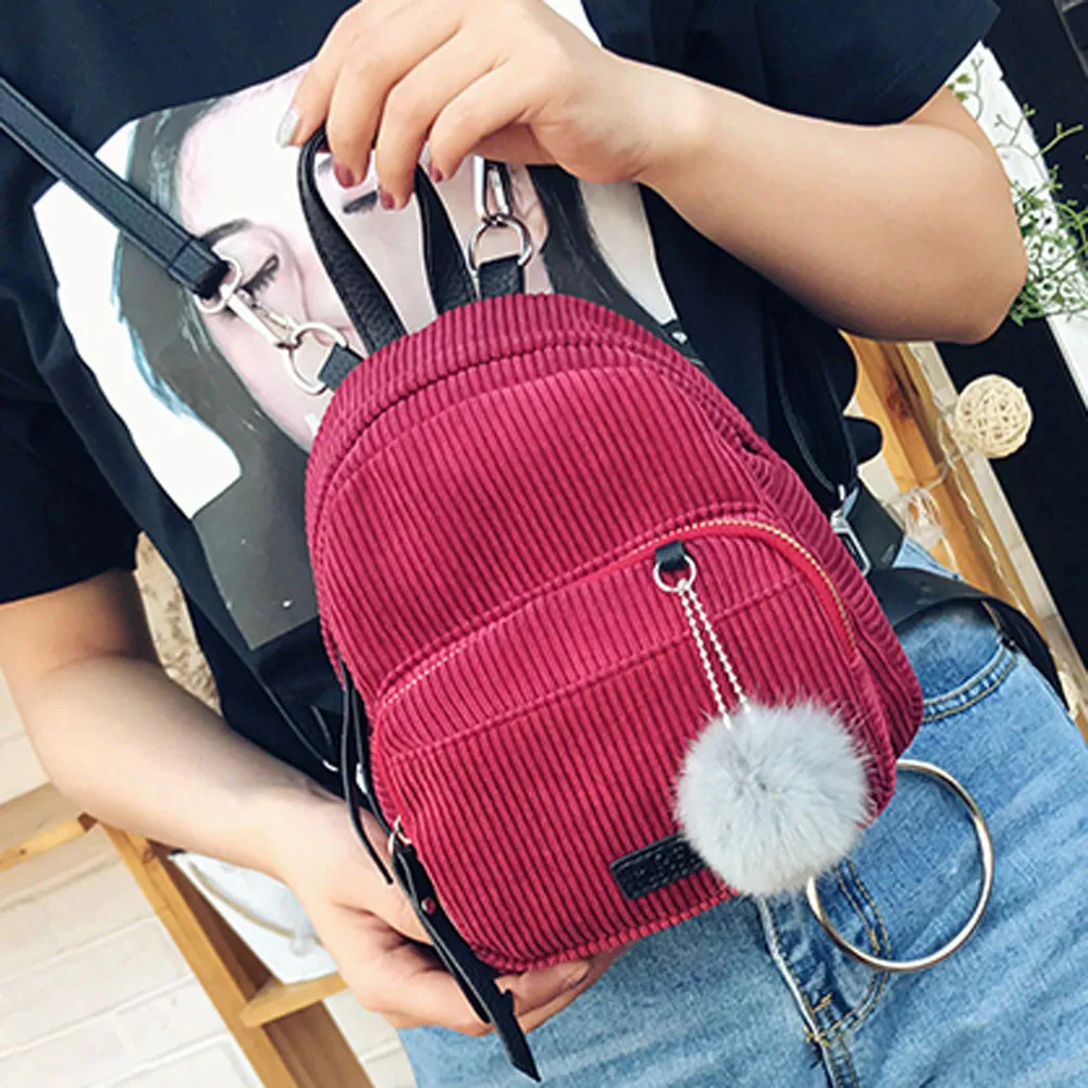 2019 новые женские кожаные рюкзаки Instyle Laides' школьные для путешествия сумка на
