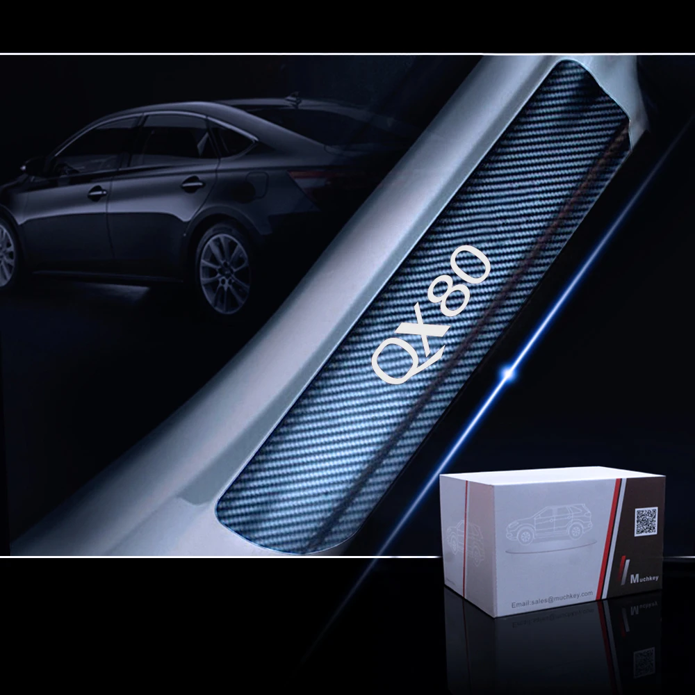 Автомобильный Стайлинг порог двери автомобиля дверь для Infiniti QX80 автозапчасти