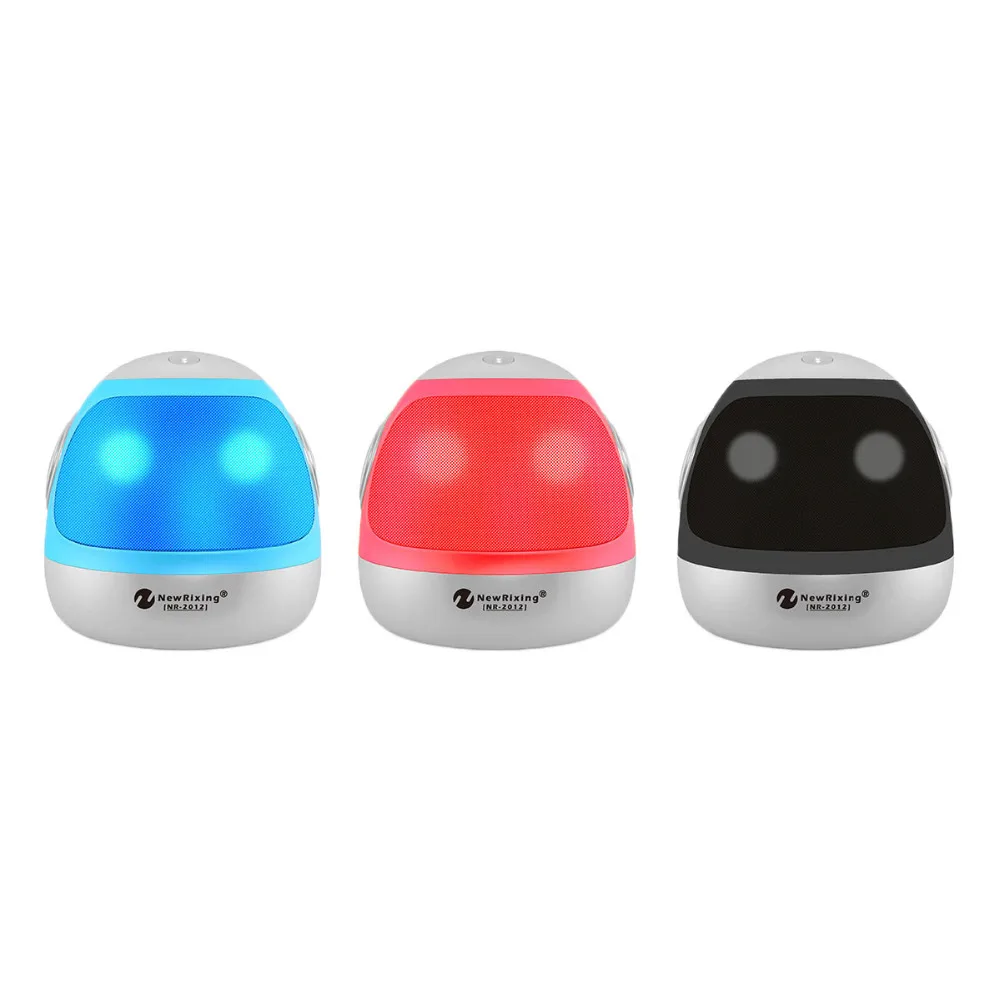 Mini Portable Bluetooth Speaker TF Card/U-Disk/MP3/Micphone FM Radio Wireless For Phone Mp4 Speakers Soundbar With Light | Электроника