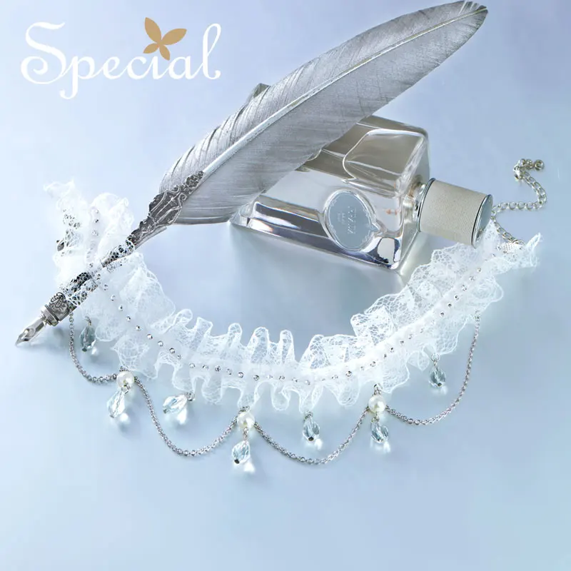 Специальные марки Мода колье Ожерелья и Подвески Романтический Кружева Макси