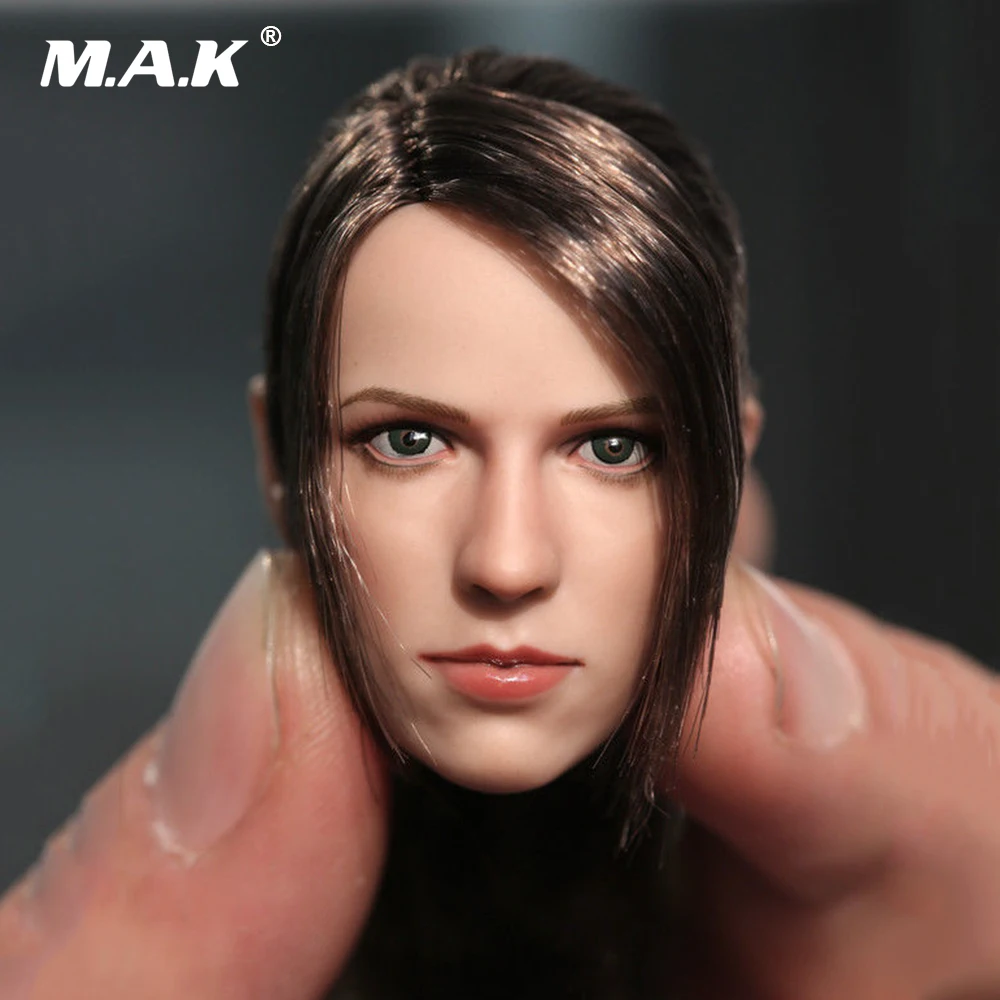 Масштаб 1:6 Красивая Европейская женская голова принадлежности снайперская