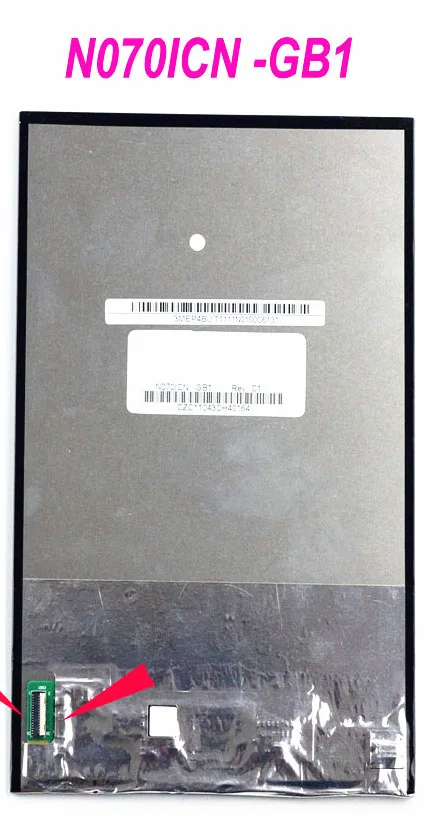 N070ICN -GB1 N070ICN-GB1 и LD070WX4-SM01 ЖК-дисплей Экран дисплея для Asus MemoPad HD7 ME173 ME175 ME375 ME176 ME372 ME173X K00B две версии - Цвет: N070ICN -GB1