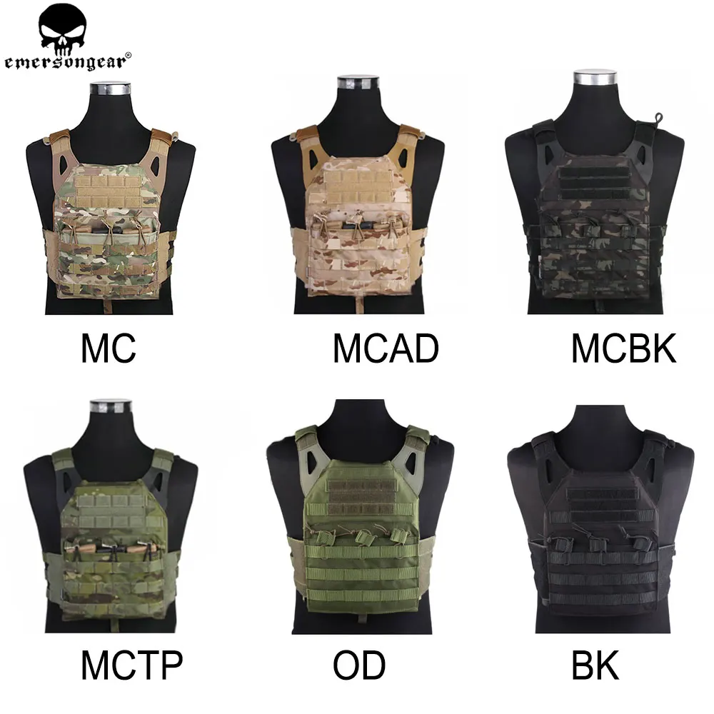 EMERSONGEAR Тактический Жилет MOLLE JPC жилет для страйкбола пейнтбола мягкий защитный