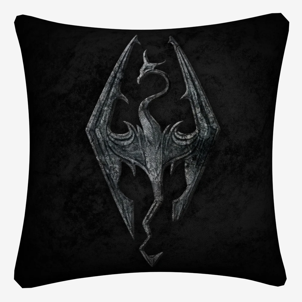Skyrim The Elder Scrolls игры декоративное постельное белье Наволочка для дивана размером 45*45 см домашний декор пледы наволочка almofada