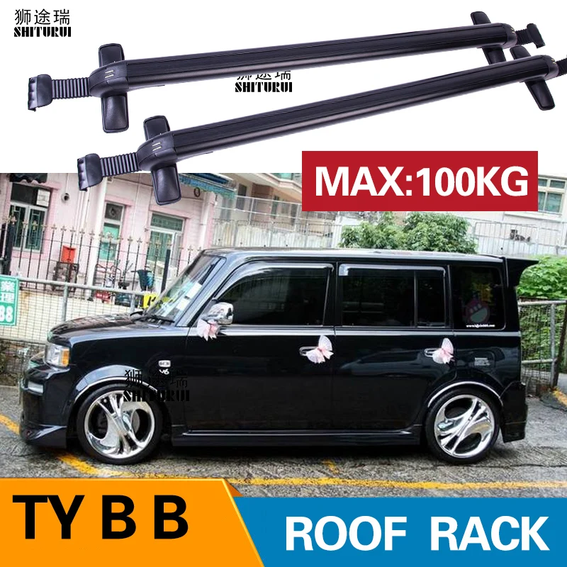 2 шт. полозья для TOYOTA bB, 5-dr MPV Субару Outback, 2006- Алюминий сплав Боковые стержни поперечные рейки багажник на крышу Чемодан