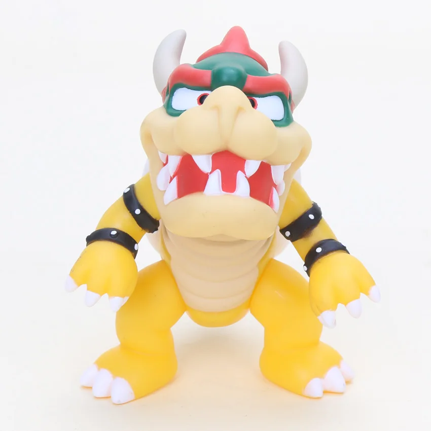 Дешевые 8~ 15 см Bros Bowser Super Mario Koopa Yoshi Mario ПВХ Фигурки Луиджи Ослик Конг модель куклы игрушки украшение
