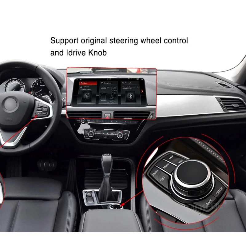 Четырехъядерный процессор Android 9 для BMW 5 серия F10 F11 2010 2016 CIC NBT 2 Гб + 32 ГБ