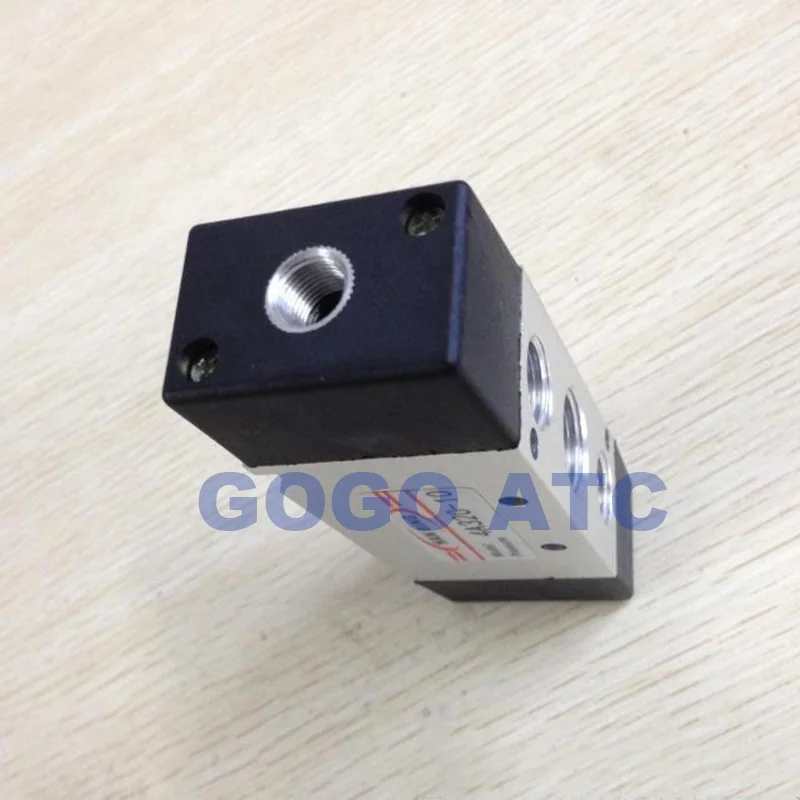 GOGOATC Пневматический воздушный клапан airtac Тип 4A120-06 4A220-06 1/" 4A220-08 порт 1/4 дюймов BSP 5/2 способ двойной воздушный регулирующий клапан