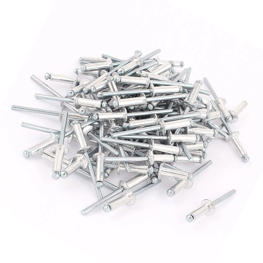 Большой алюминиевый фланец с открытым концом и заклепками 4 8 мм 3/16 дюйма HHTL 100Pcs|pop