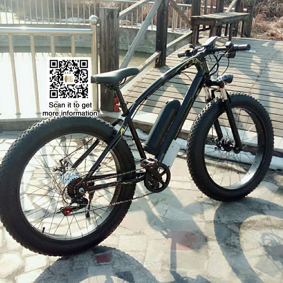 26 дюймовый фэтбайк 21 скоростной горный EBike дорожный электрический велосипед 36В