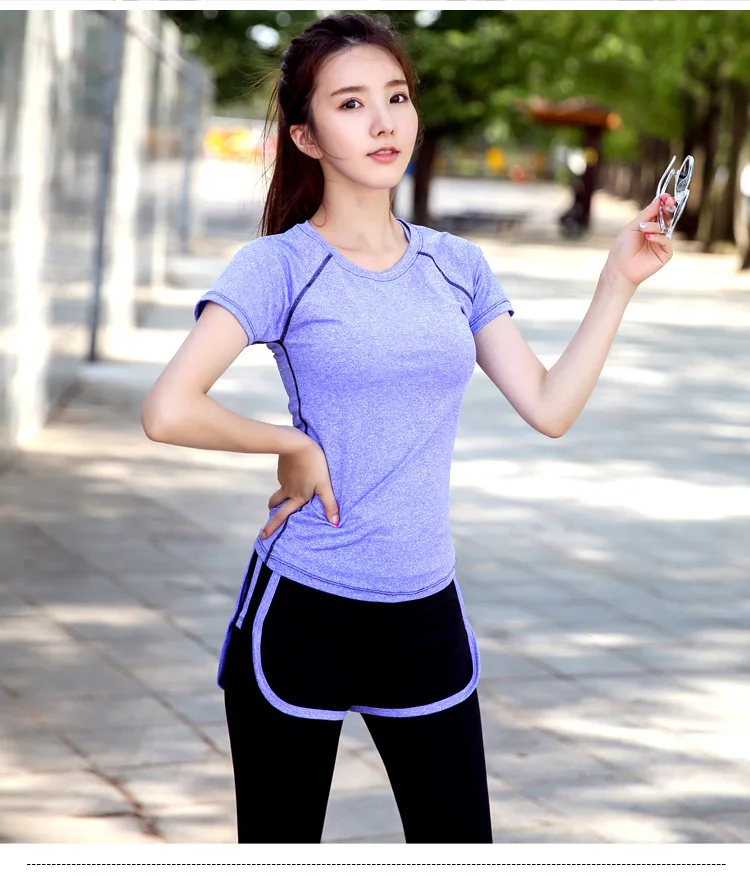 Летние обтягивающие быстросохнущие брюки для бодибилдинга костюм йоги комплект