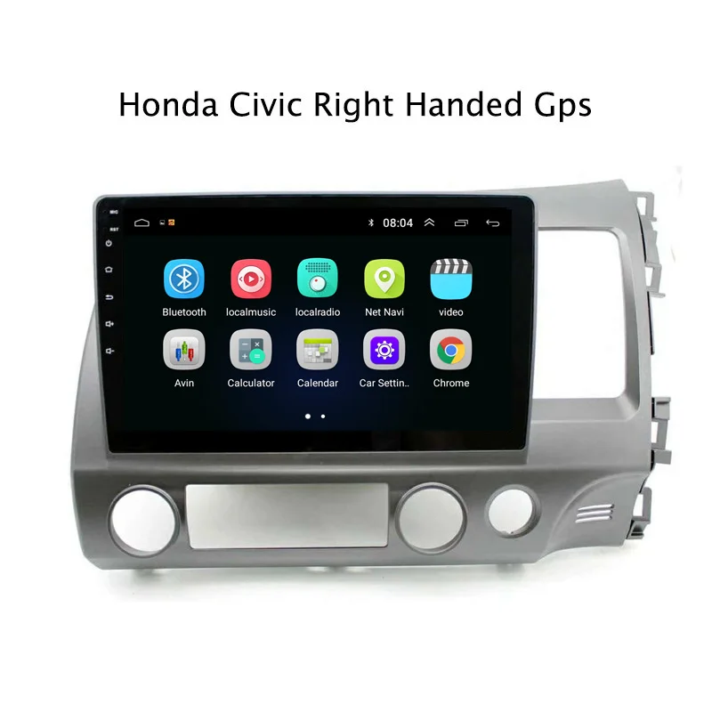 9 &quot2.5D IPS Android 8 1 автомобильный DVD GPS для Honda Civic 2004 2005 2006 2007 2008 2009 2010 2011 Автомобильный