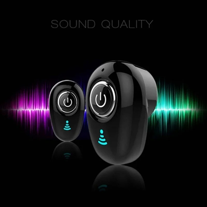 S650 мини беспроводные Bluetooth наушники-вкладыши стерео гарнитура с микрофоном
