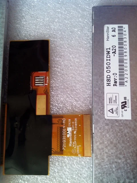 Оригинальные наушники с сенсорный экран 5 0 дюймов ЖК дисплей Панель HSD050IDW1 A20