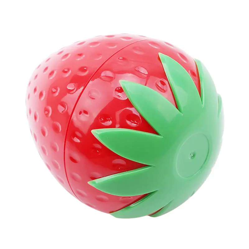 Strawberry Новая банка для крема пустой пластиковый косметический контейнер персик груша лимон Яблоко фрукты форма банка фруктовый крем пустая бутылка путешествия портативный - Цвет: Strawberry