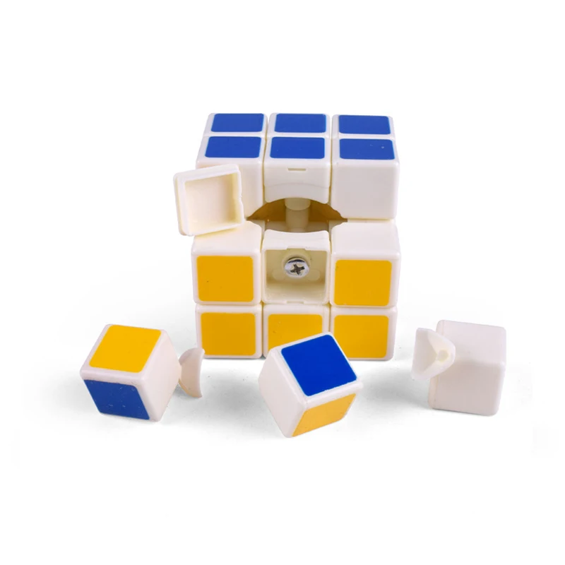 Красочный 3x3x3 трехслойный магический куб для начинающих обучающая головоломка