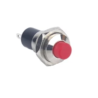 w01 red small off on 0 5a 2 pin momentary on start stop 7mm electrical push button