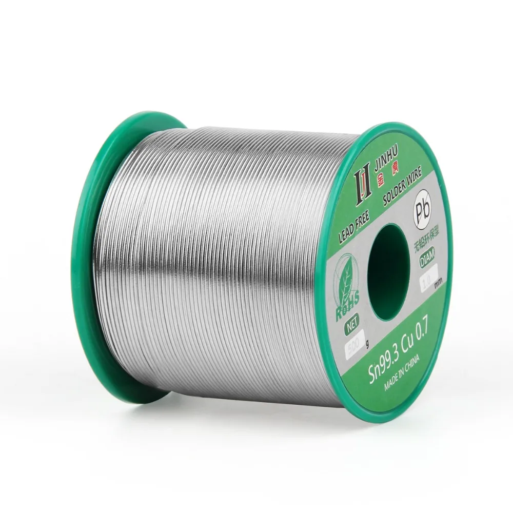 500 г 1.1LB бессвинцовый припой Sn99.3 Cu0.7 канифоль ядро для электрического припоя RoHs