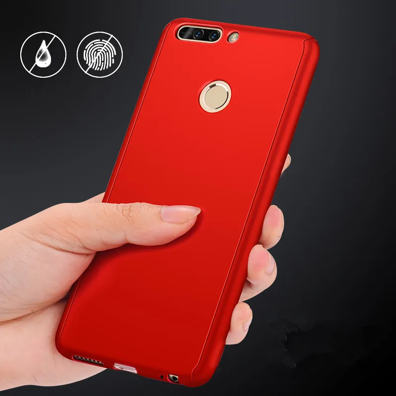 Beira 360 градусов полный корпус чехол для huawei P8 Lite P9 Plus P10 mate 9 Pro Honor 8 V9 гибридная