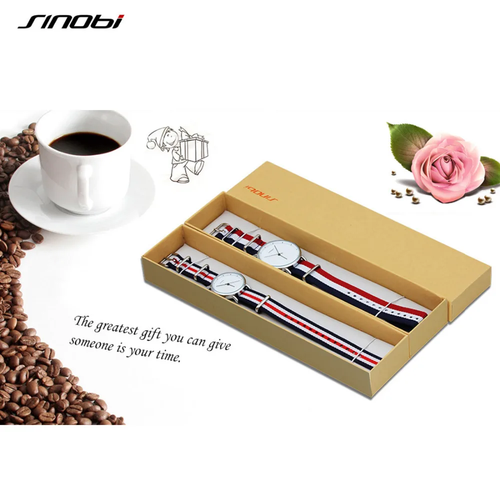 Спортивные Женские кварцевые наручные часы SINOBI модные повседневные Простые