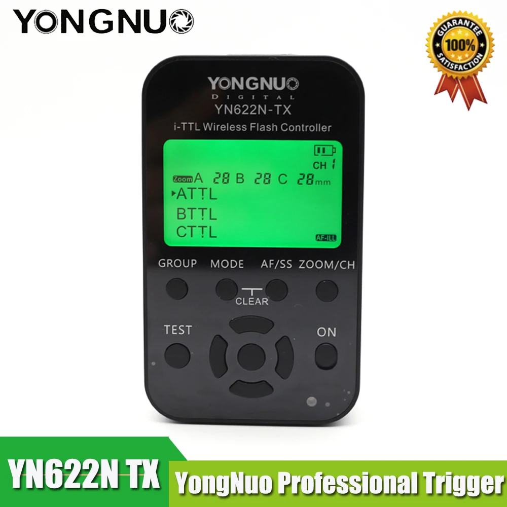 YONGNUO YN 622N TX YN622N i TTL LCD беспроводной контроллер вспышки триггер для Nikon DSLR|wireless flash
