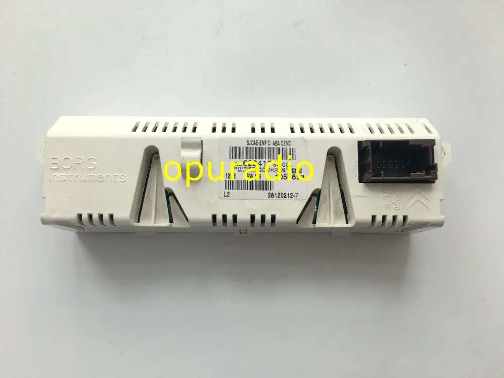 Бесплатная поддержка экрана USB Dual zone air Bluetooth дисплей красный монитор 12 pin для Peugeot