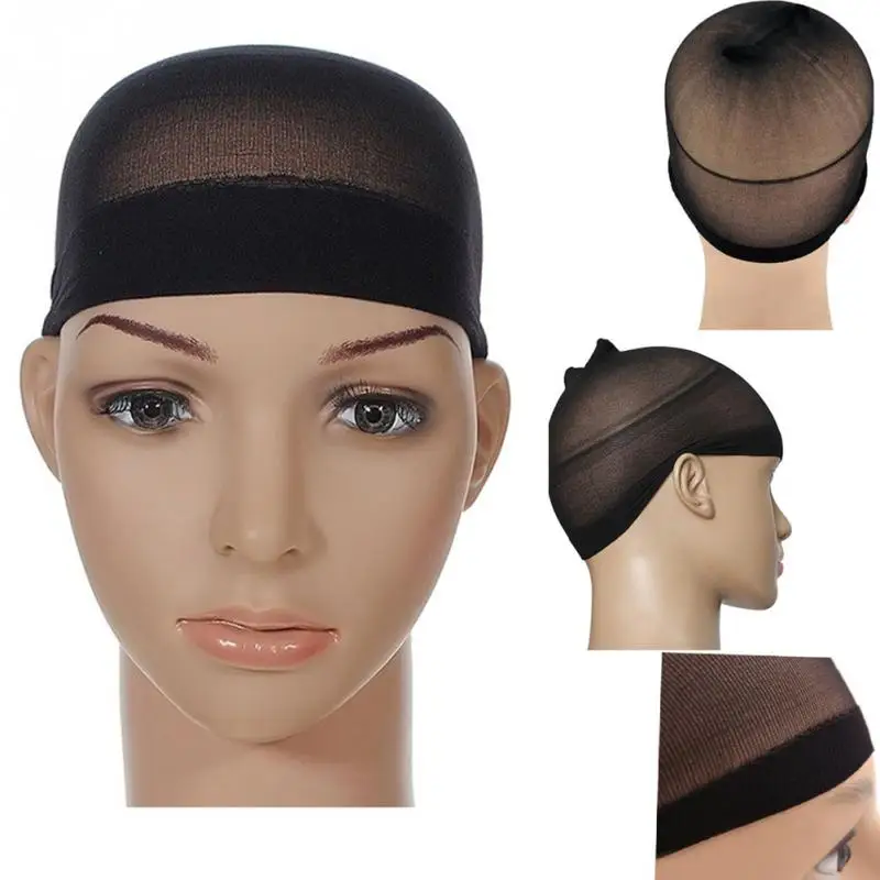 2 шт. шапочка для волос WeaveHair чулок подкладка унисекс растягивающаяся парика