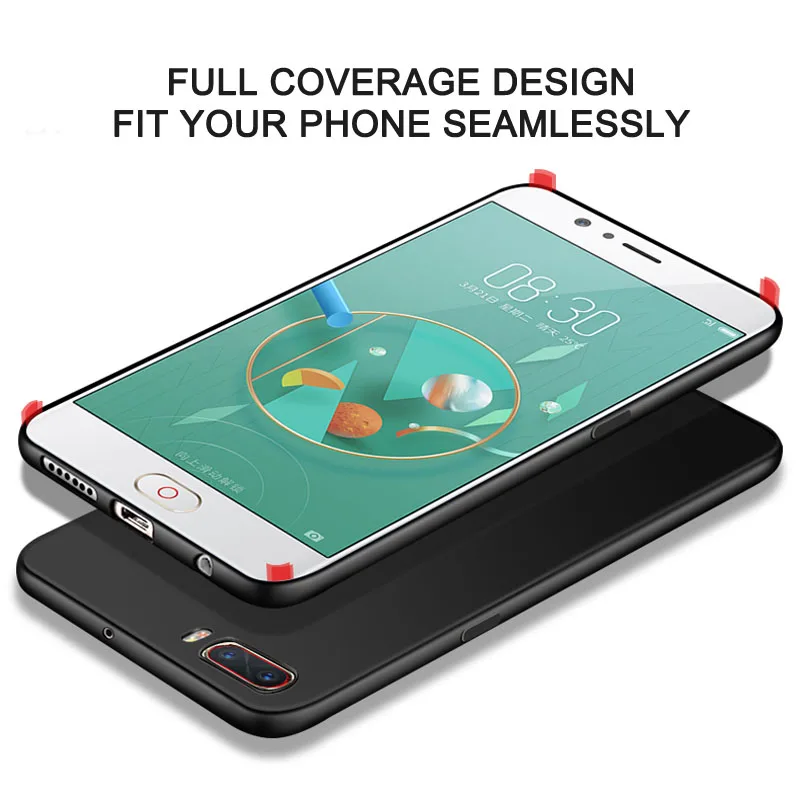 Чехол Godgift ZTE Nubia M2 lite силиконовый мягкий чехол для M 2 полностью матовый M2lite