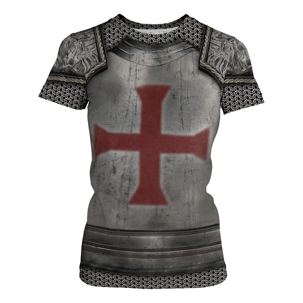 

Jessingshow Summer Tshirt Novelty Women T Shirt Harajuku Punk Style Cross Print T-shirt New Short Sleeve Tops Camiseta Mujer