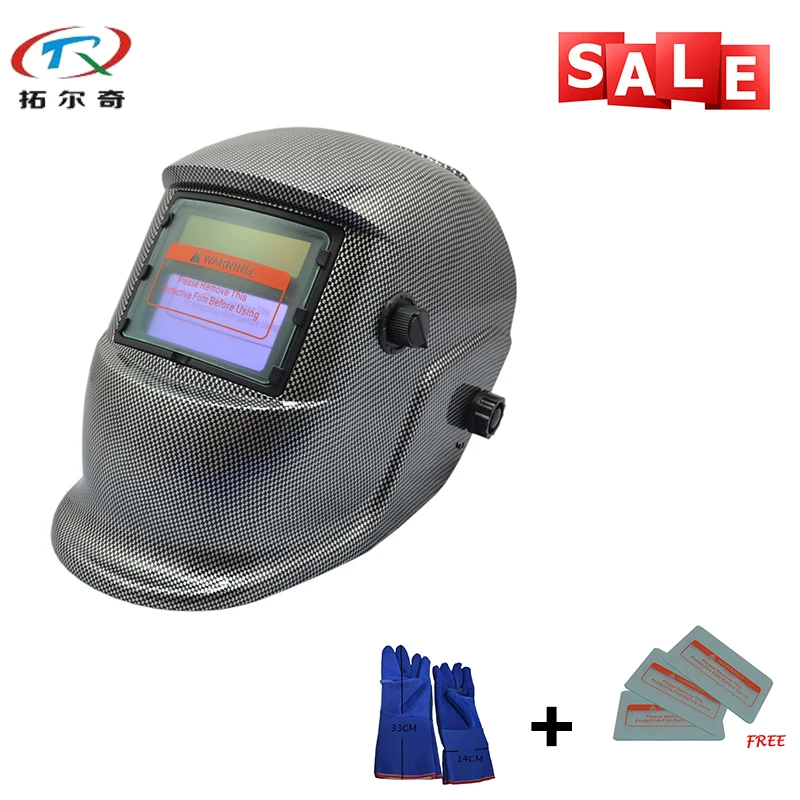 

Бесплатные Перчатки для сварки, 2 года гарантии, шлем для сварки с литиевым аккумулятором Mig Tig Arc с автоматическим затемнением, TRQ-HD18 с 2233de -BG