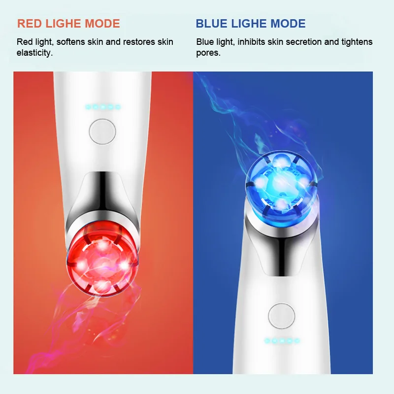 Многофункциональный инструмент для удаления угрей три-Цвет омоложения кожи