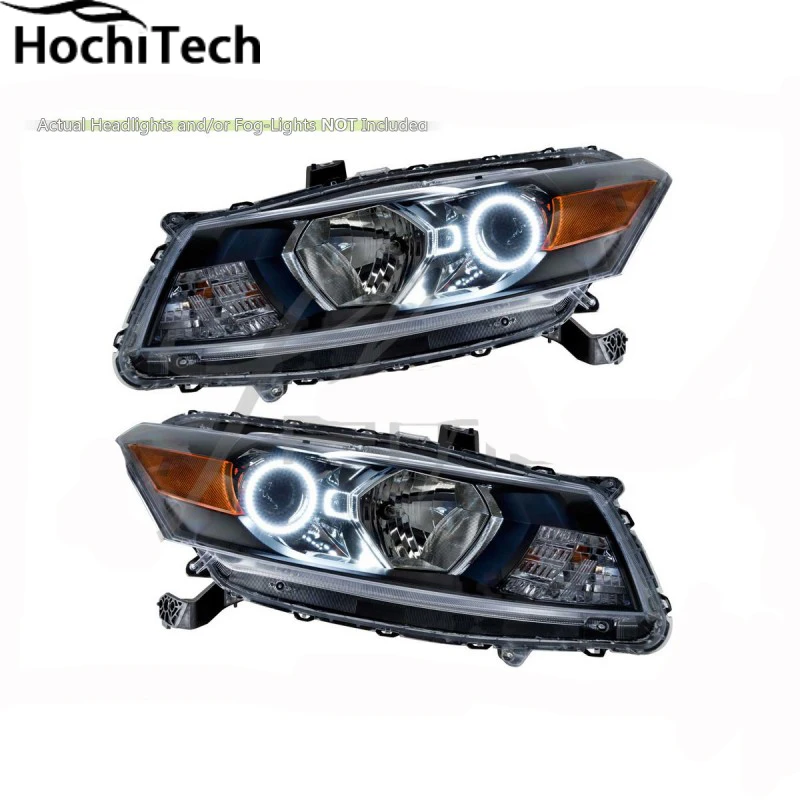 Ультра яркий SMD белый светодиодный ангельские глазки 1600LM 12V halo ring kit для Honda Accord coupe