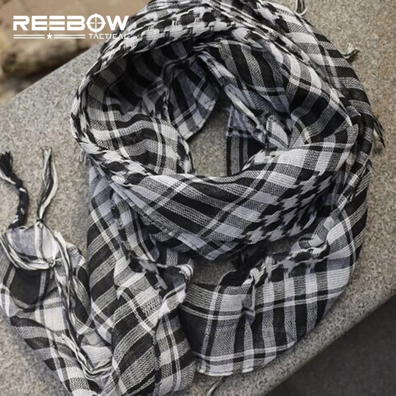 Арабский стиль глушитель пустыня тактический головной убор 100% хлопок