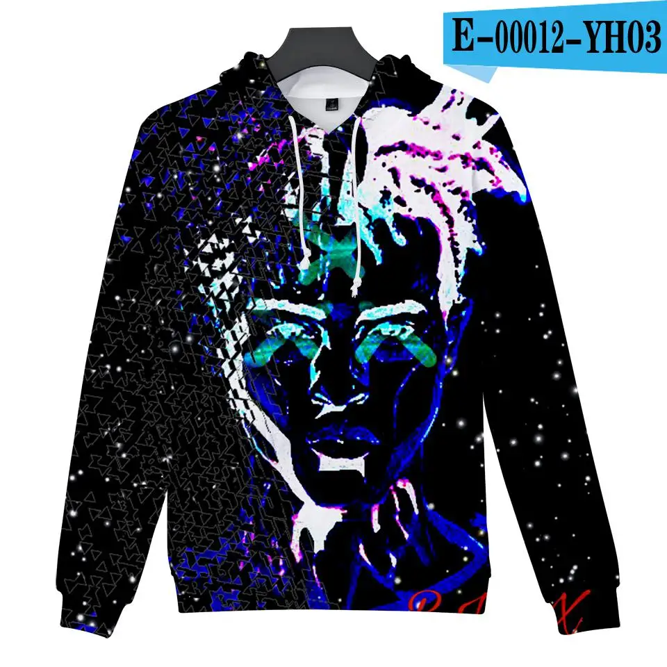 3D принт Xxxtentacion, мужские толстовки и свитшоты для мальчиков, рапер Xxxtentacion, 3D толстовки для мужчин/wo, Мужская толстовка Xxxtentacion - Цвет: 9